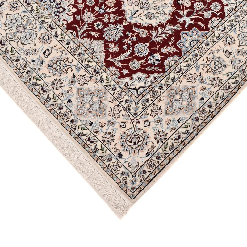 Nain - 6La Teppich 146x227cm - Perserteppich - rot