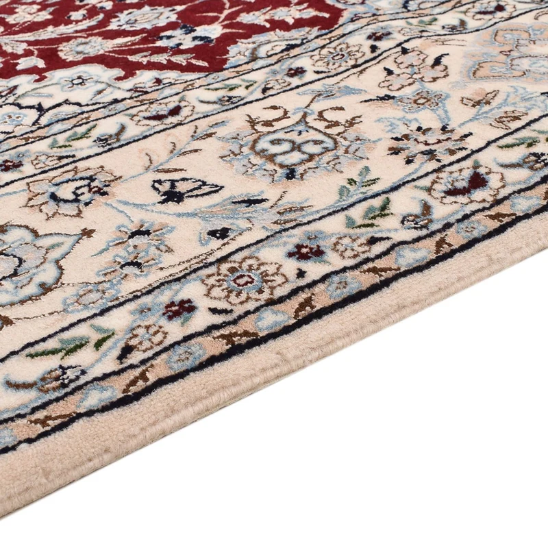 Nain - 6La Teppich 146x227cm - Perserteppich - rot