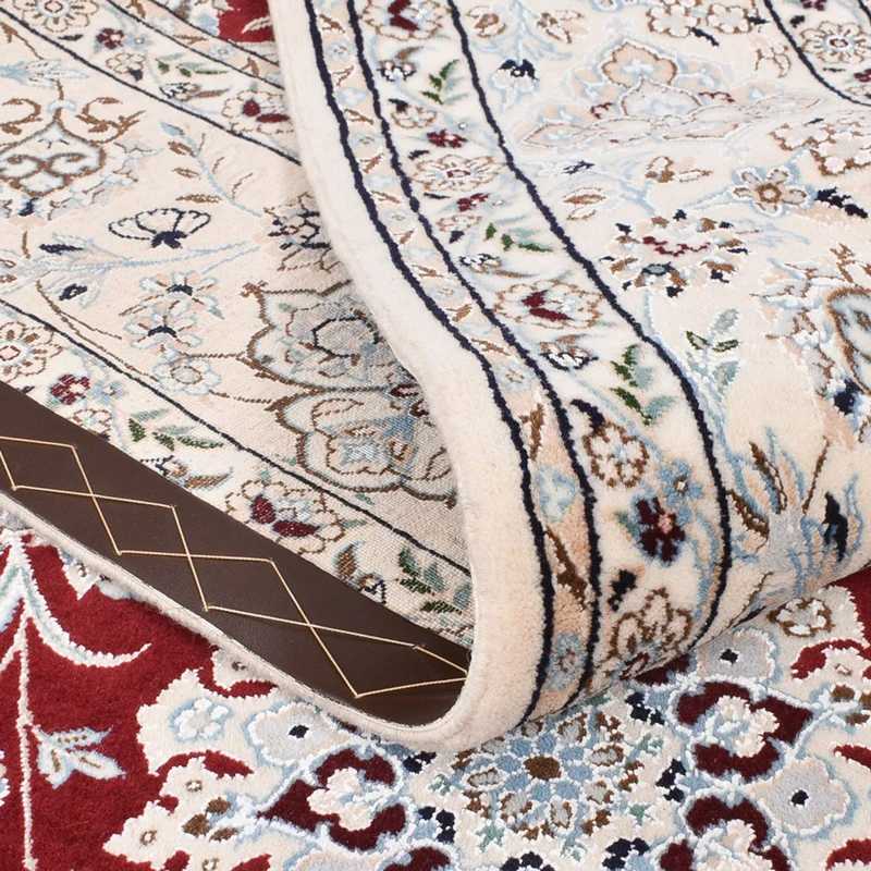 Nain - 6La Teppich 146x227cm - Perserteppich - rot
