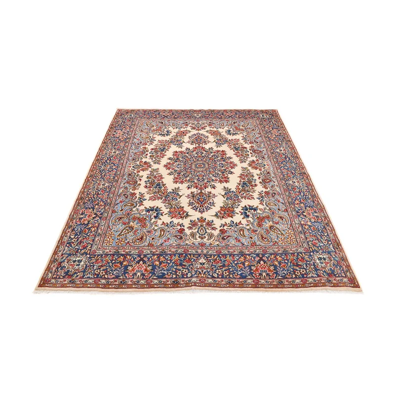 Rafsanjan Teppich 208x254cm - Perserteppich - beige