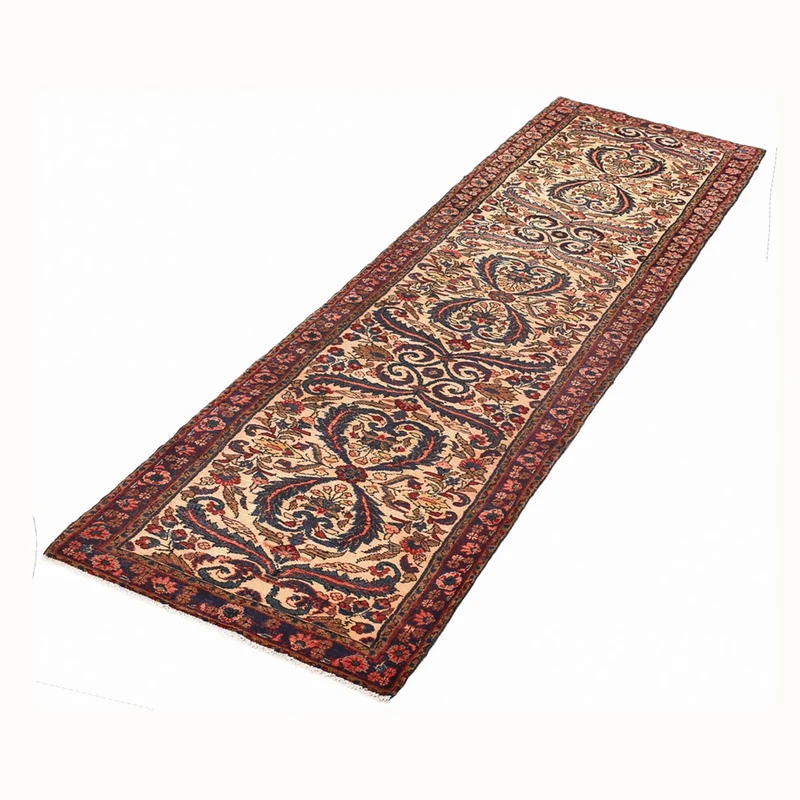 Läufer Perser - Nomadic - 77 x 345 cm - dunkelbeige