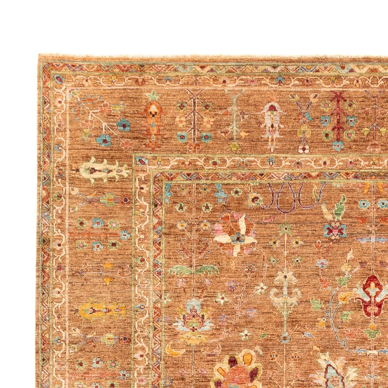 Ziegler Teppich - Ariana - 244 x 348 cm - dunkelbeige