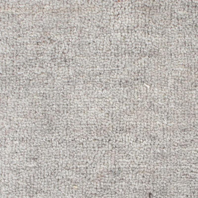 Wollteppich 30x33cm - grau