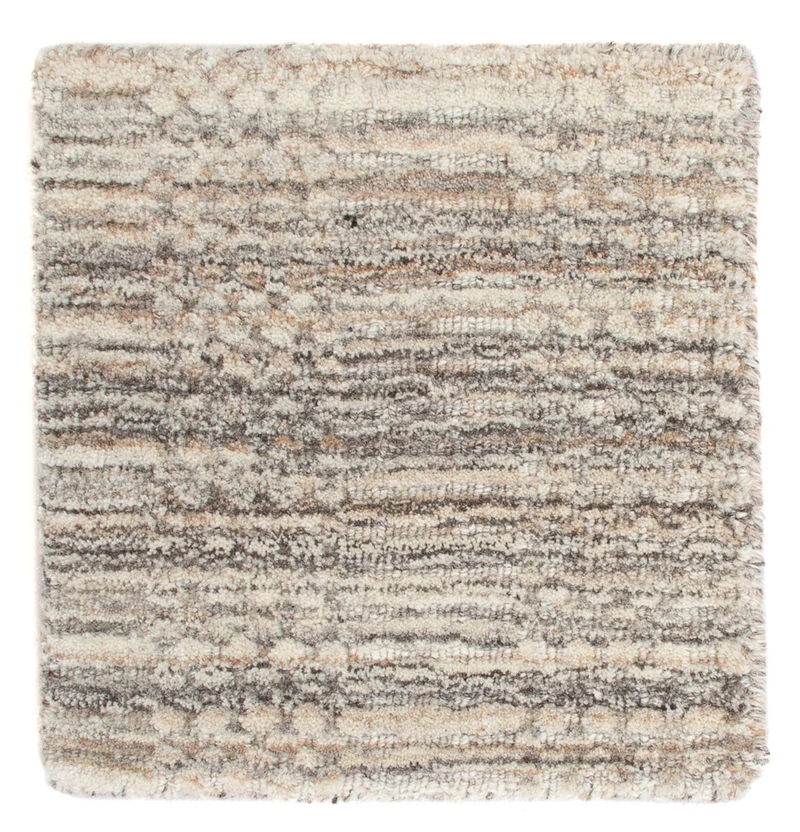 Wollteppich 30x31cm - mehrfarbig