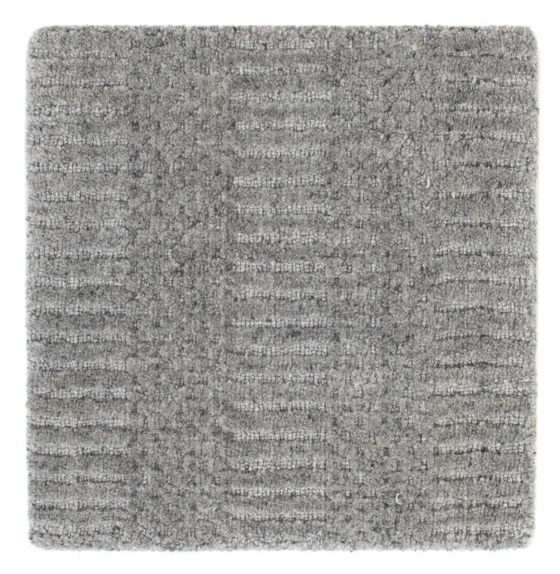 Wollteppich 32x32cm - dunkelgrau