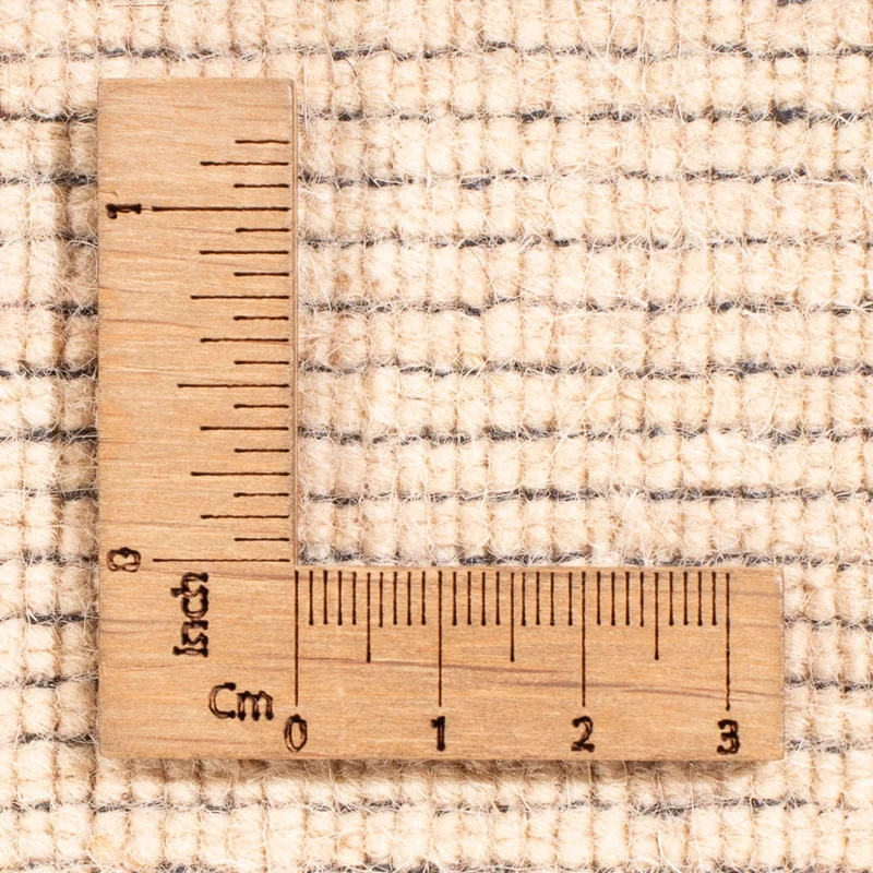 Loribaft Loom Teppich 170x240cm - Wollteppich - hellbeige