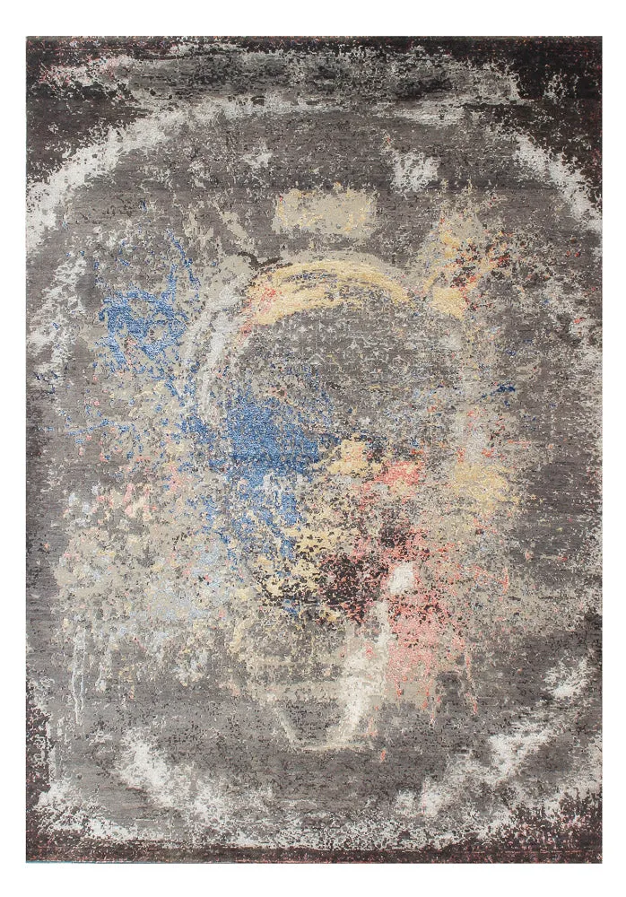 Designer Teppich 170x242cm - mehrfarbig