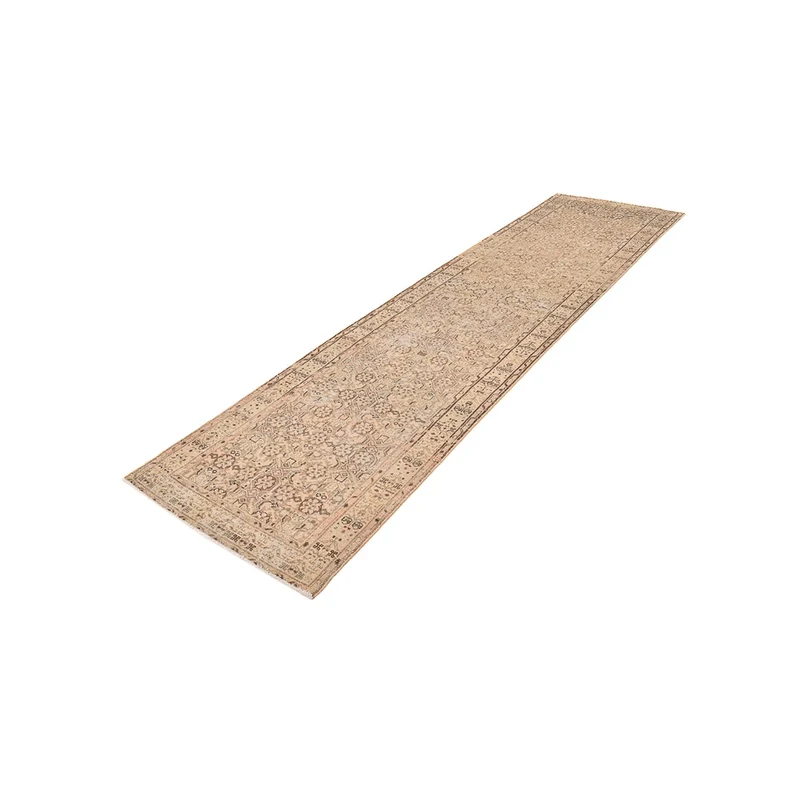 Vintage Teppich 105x408cm - beige