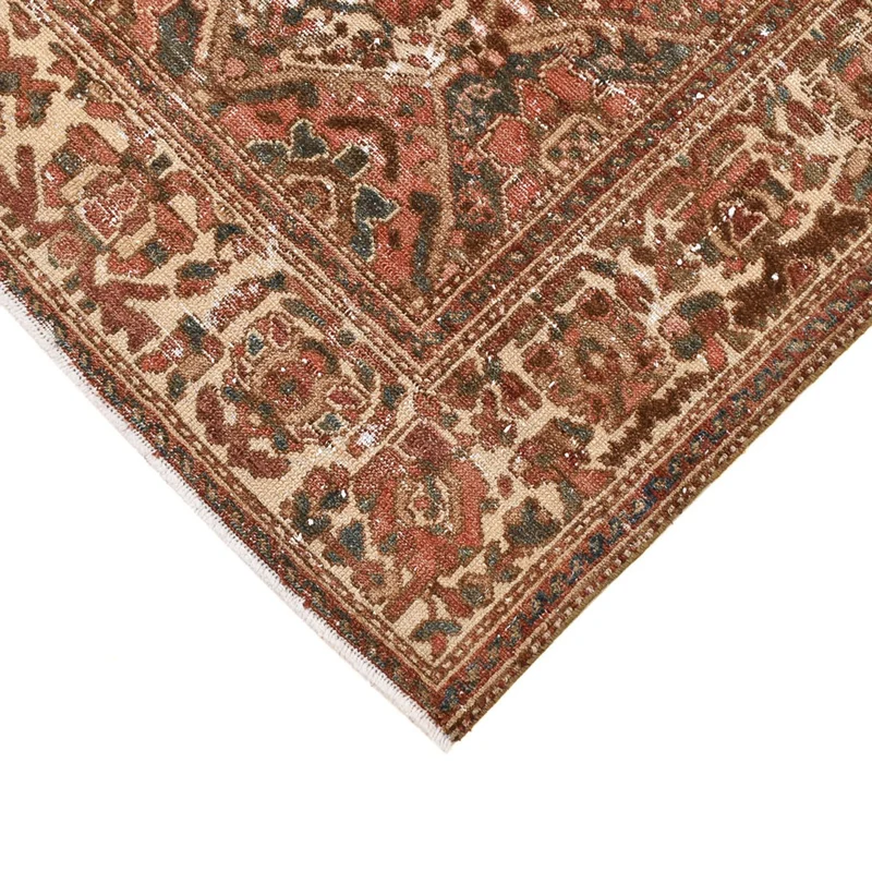 Vintage Teppich - 150 x 198 cm - dunkelbeige