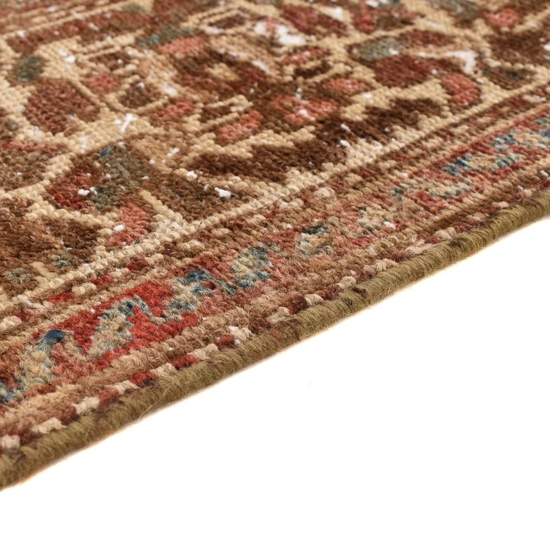 Vintage Teppich - 150 x 198 cm - dunkelbeige