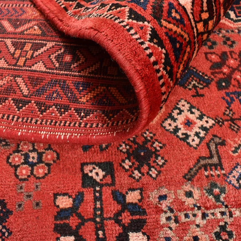 Shiraz Teppich 200x286cm - Perserteppich - rot