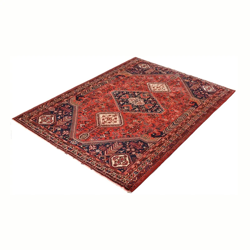 Shiraz Teppich 200x286cm - Perserteppich - rot