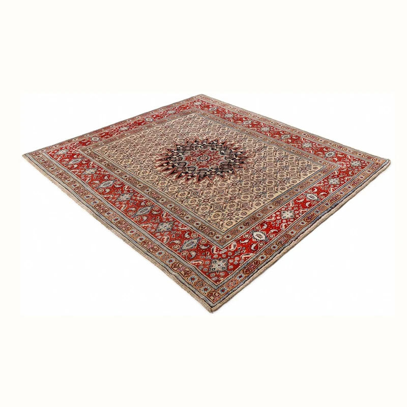 Moud Teppich 186x202cm - Perserteppich - dunkelbeige