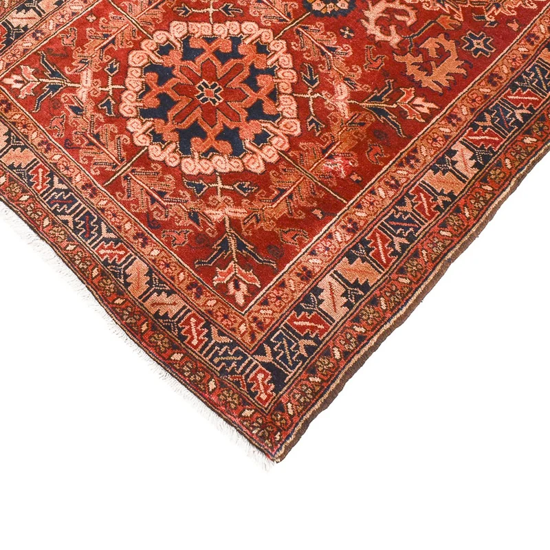Heriz Teppich 114x340cm - Perserteppich - rot