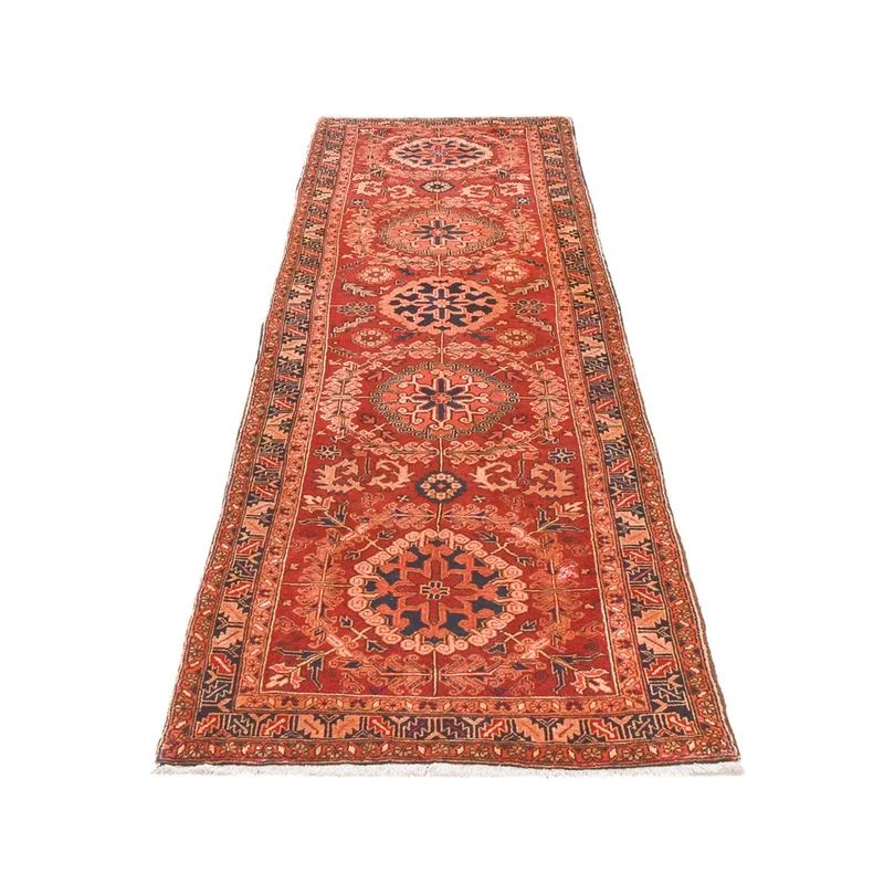Heriz Teppich 114x340cm - Perserteppich - rot