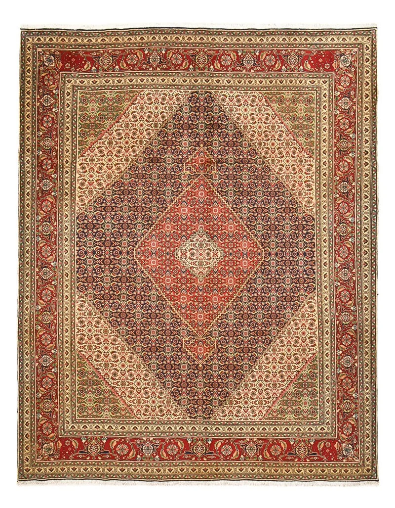Täbriz - 50 Raj Teppich 297x395cm - Perserteppich - rost