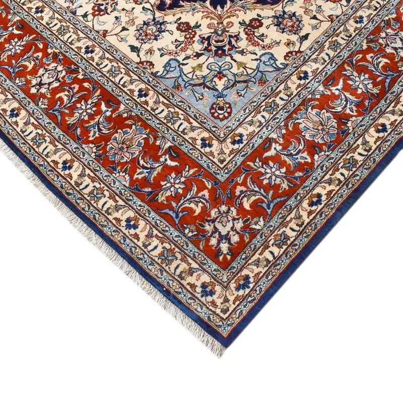 Sarough Teppich 260x362cm - Perserteppich - blau