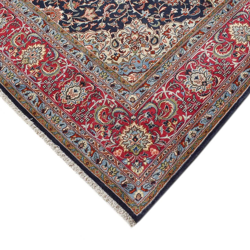 Maschad Teppich 250x353cm - Perserteppich - dunkelblau