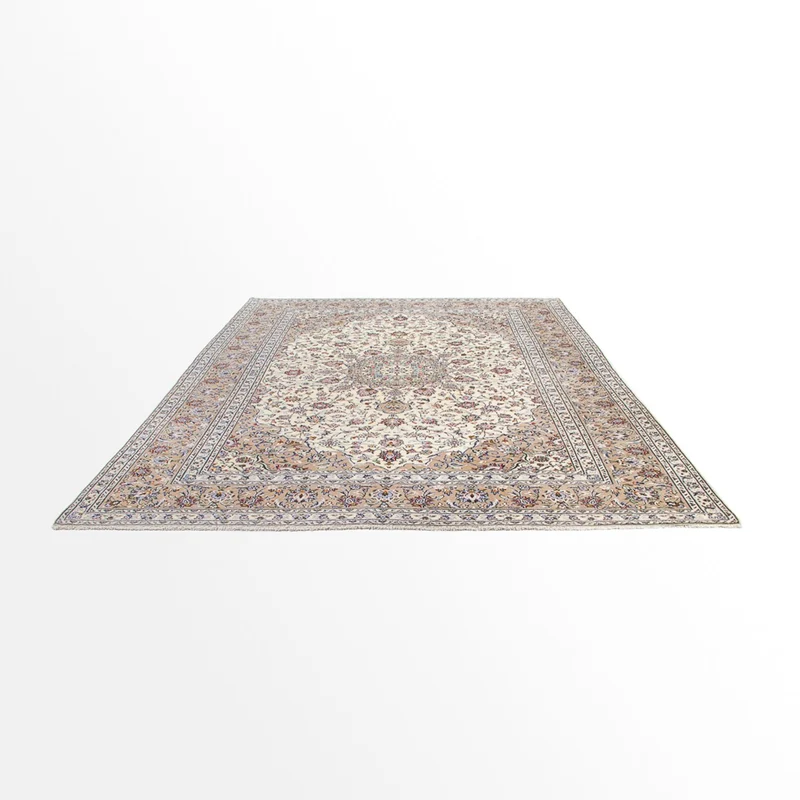 Perserteppich - Keshan - 245 x 351 cm - beige