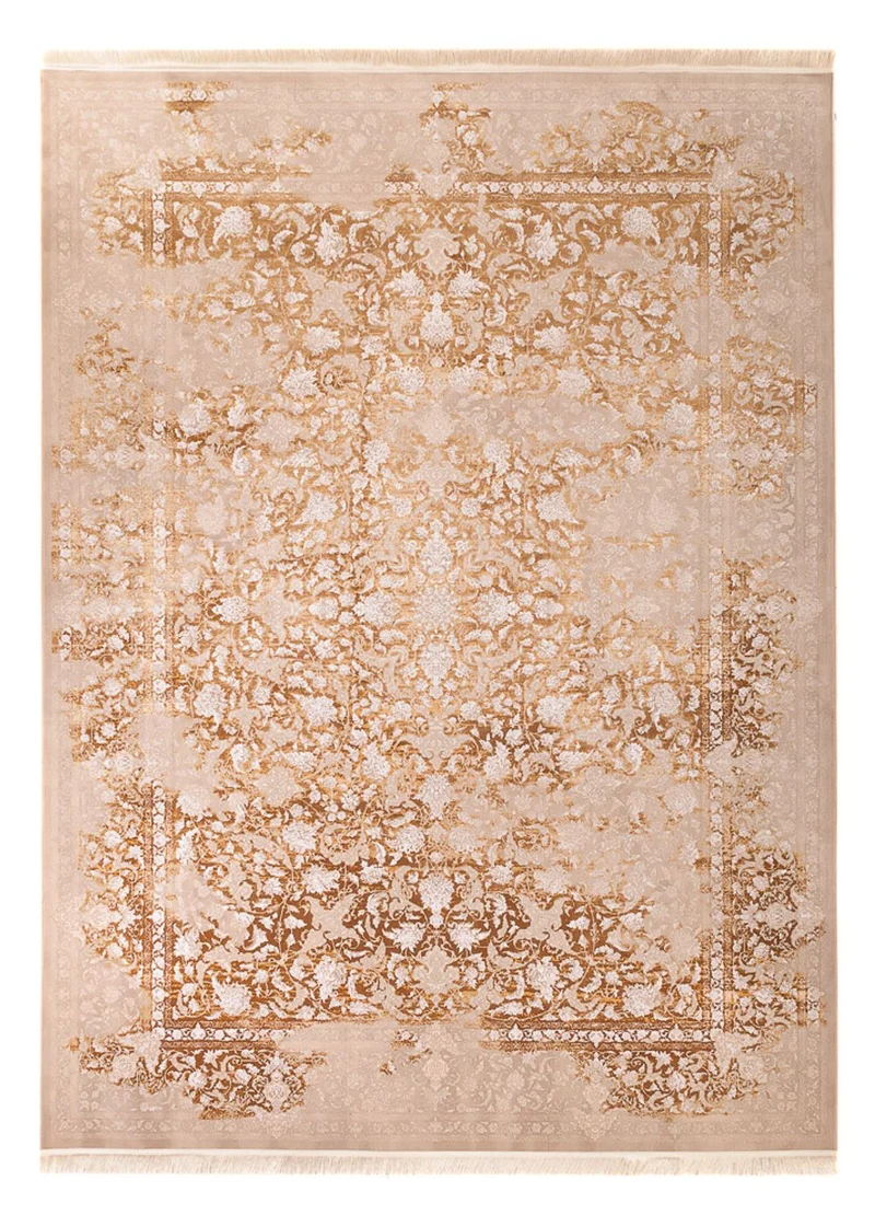 Orientalischer Webteppich 250x350cm - dunkelbeige