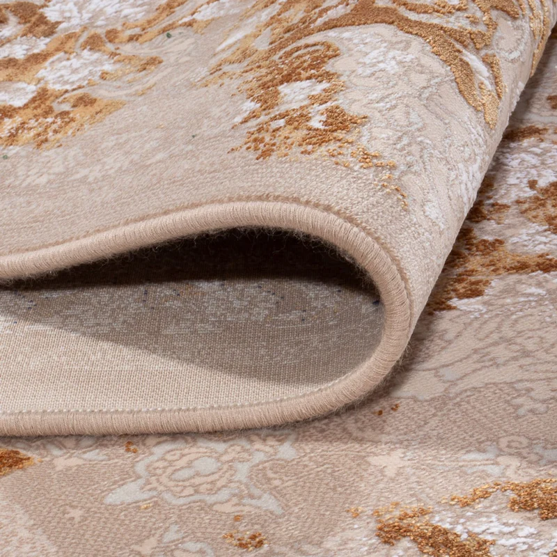 Orientalischer Webteppich 250x350cm - dunkelbeige