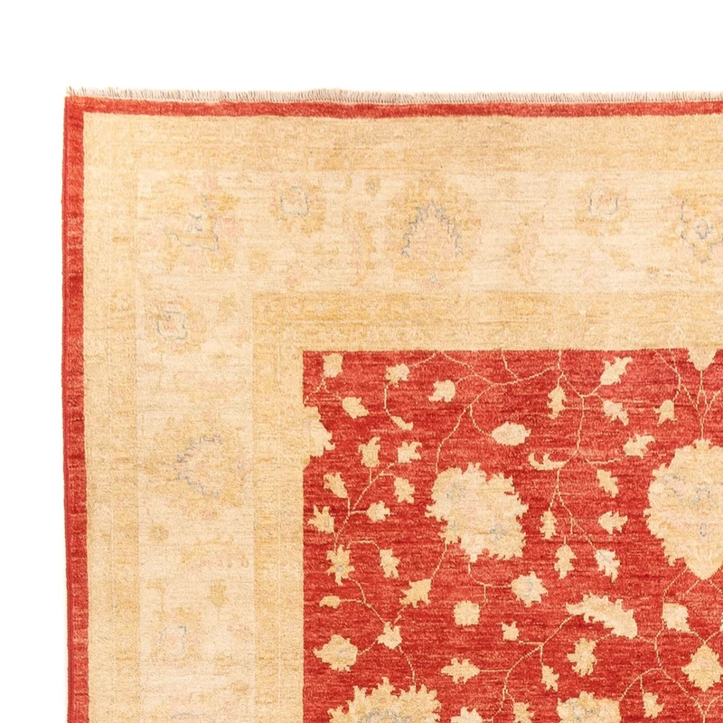 Ziegler Teppich - 254 x 355 cm - rot