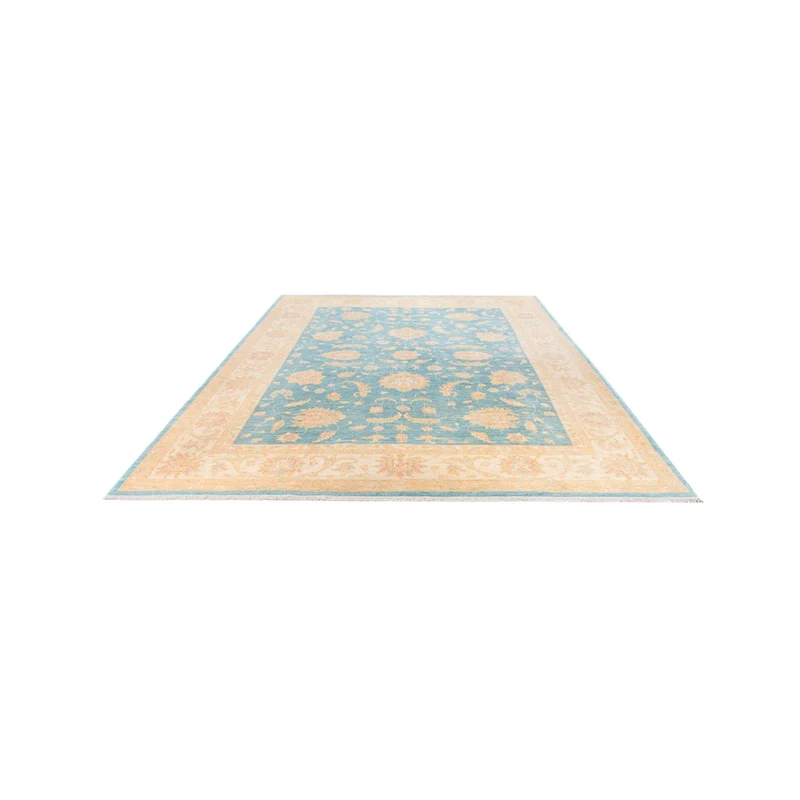Ziegler Teppich - 249 x 343 cm - hellblau
