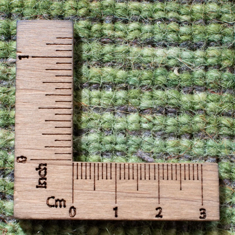 Gabbeh Teppich Indus 70x140cm - Wollteppich - hellgrün