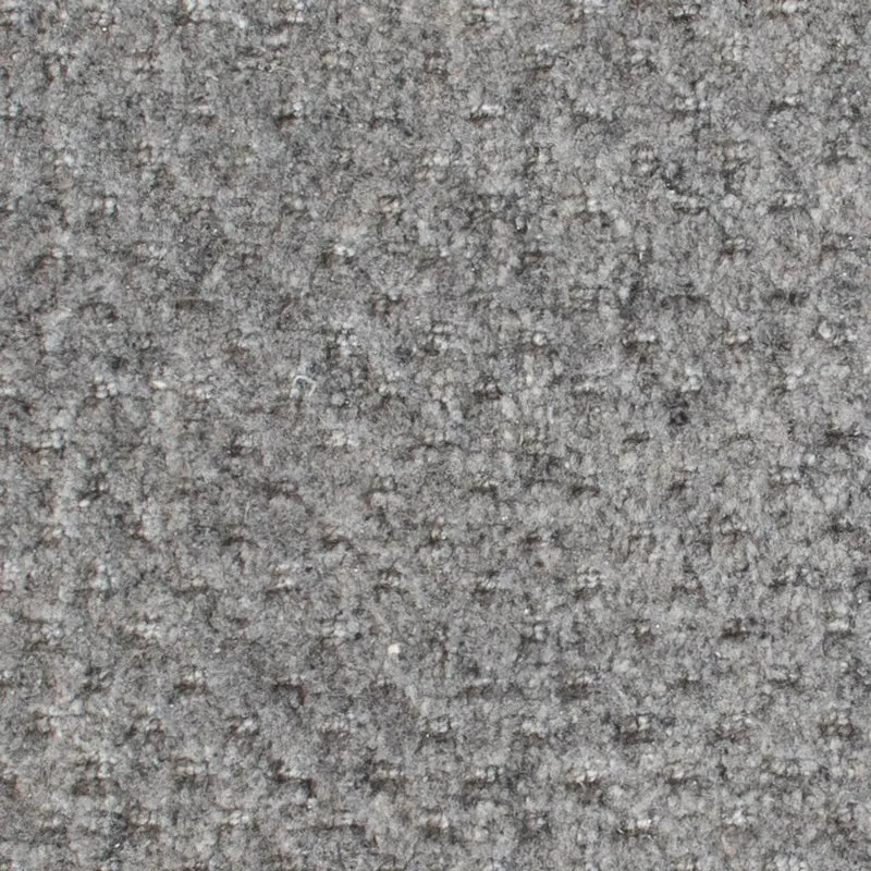 Wollteppich 30x30cm - grau