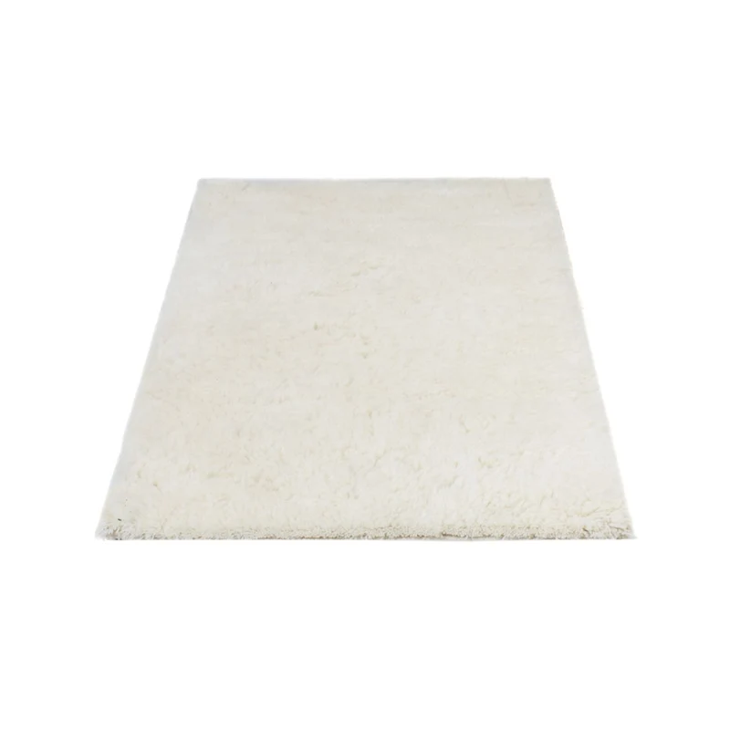 Gabbeh Teppich Indus 66x100cm - Wollteppich - hellgrau