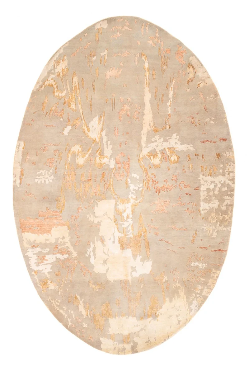 Designer Teppich 196x296cm - beige