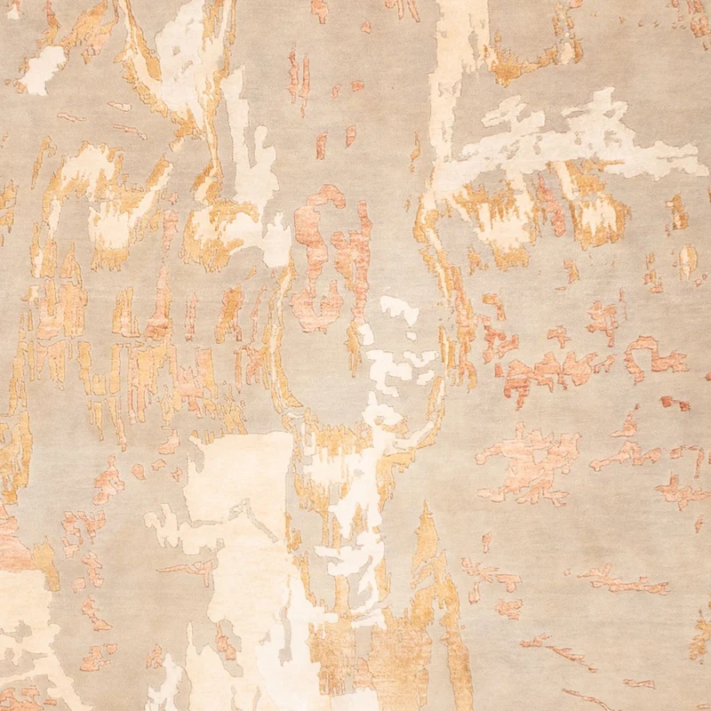 Designer Teppich 196x296cm - beige