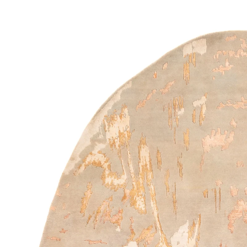 Designer Teppich 196x296cm - beige
