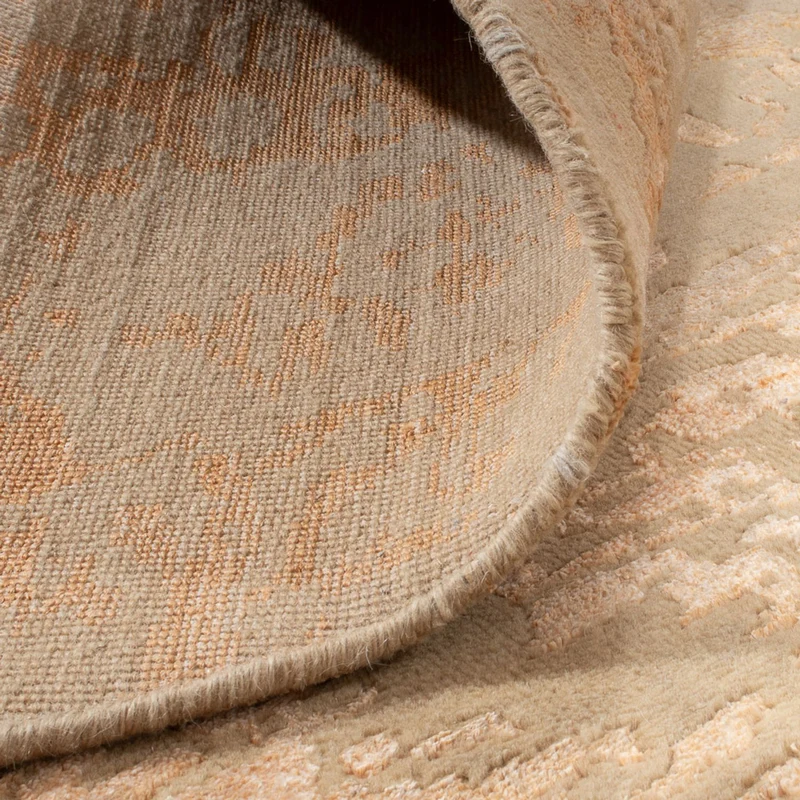 Designer Teppich 247x249cm - beige