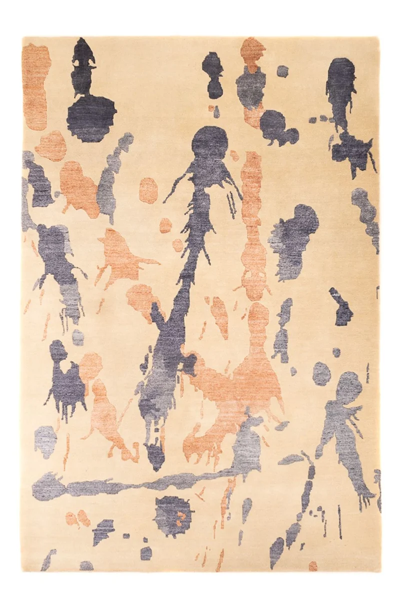 Designer Teppich 178x272cm - beige