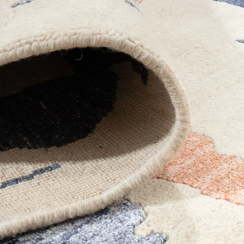 Designer Teppich 178x272cm - beige
