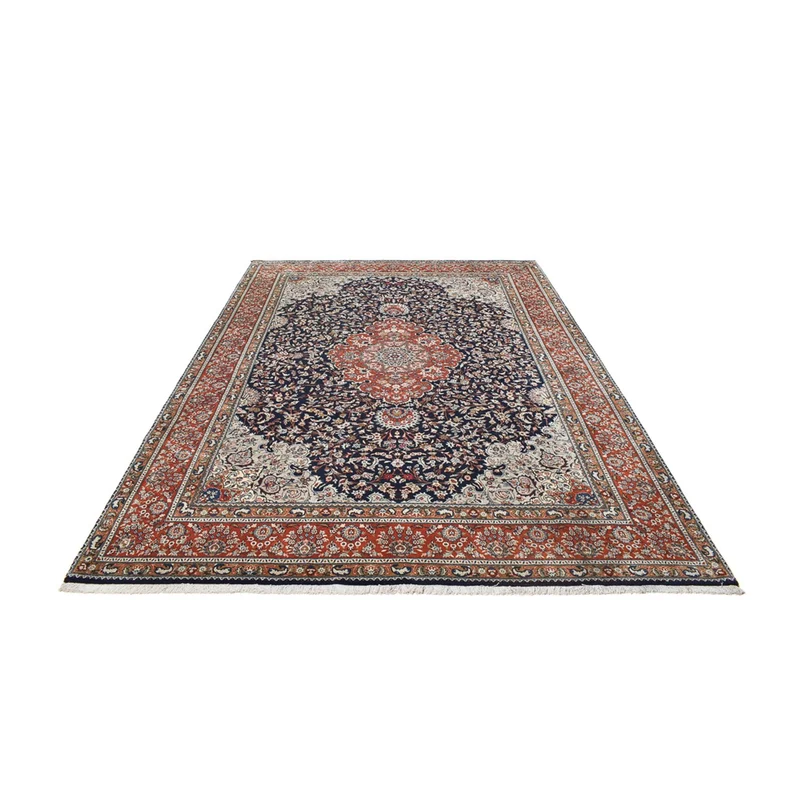 Sarough Teppich 254x346cm - Perserteppich - dunkelblau