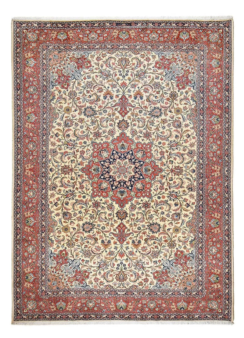 Sarough Teppich 251x350cm - Perserteppich - sand