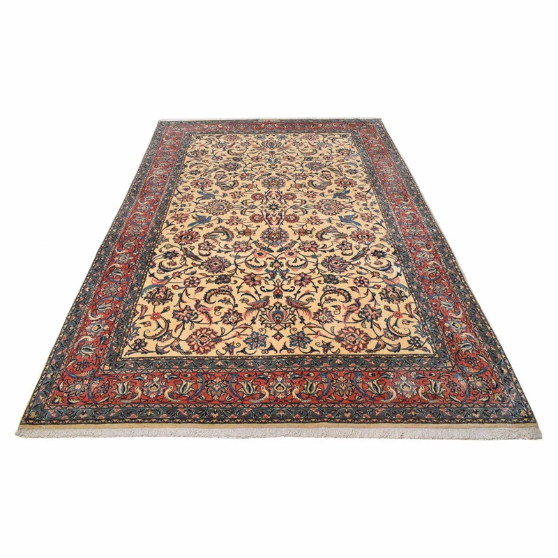 Golpayegan Teppich 207x311cm - Perserteppich - beige