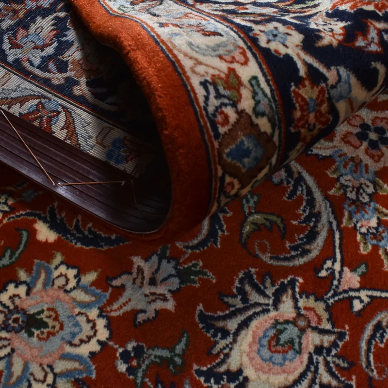 Isfahan Teppich 210x305cm - Perserteppich - rot