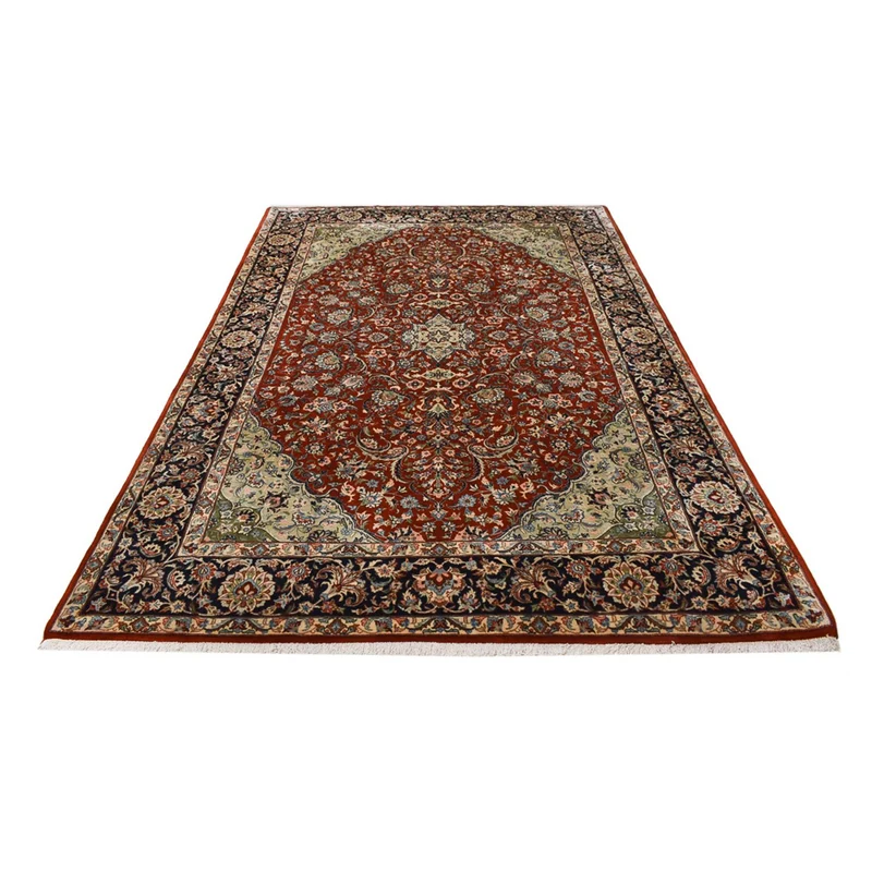 Isfahan Teppich 210x305cm - Perserteppich - rot