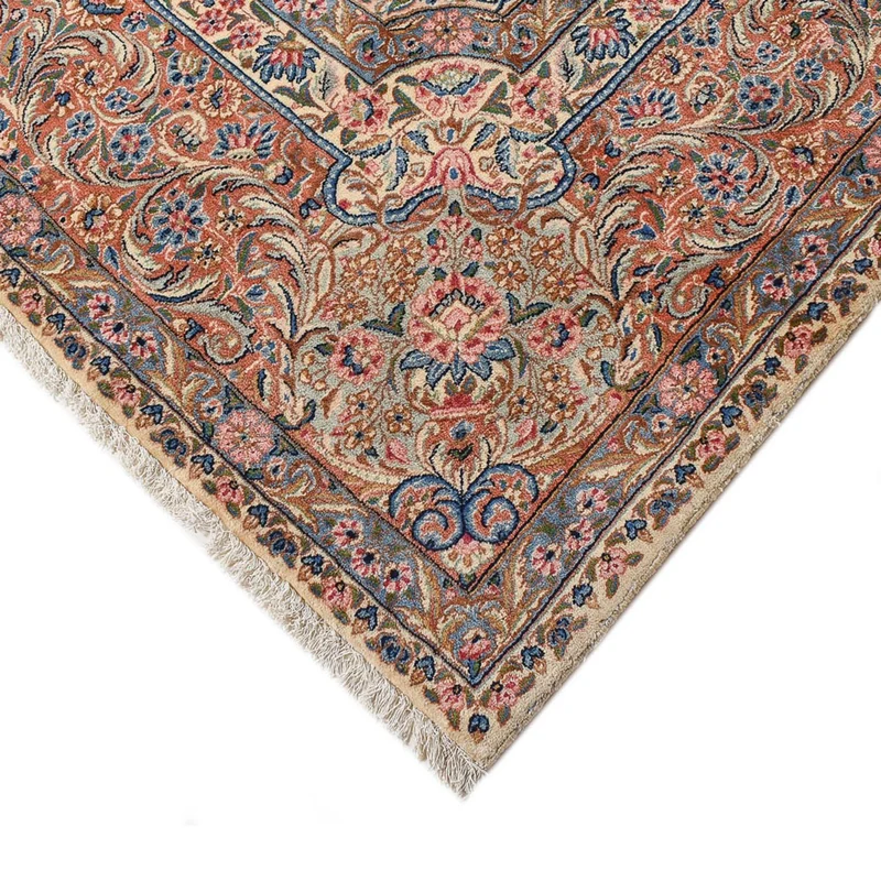 Rafsanjan Teppich 247x345cm - Perserteppich - dunkelbeige
