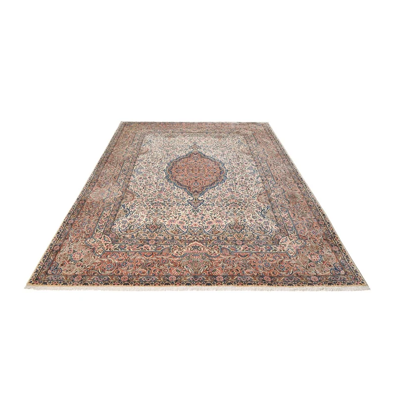 Rafsanjan Teppich 247x345cm - Perserteppich - dunkelbeige