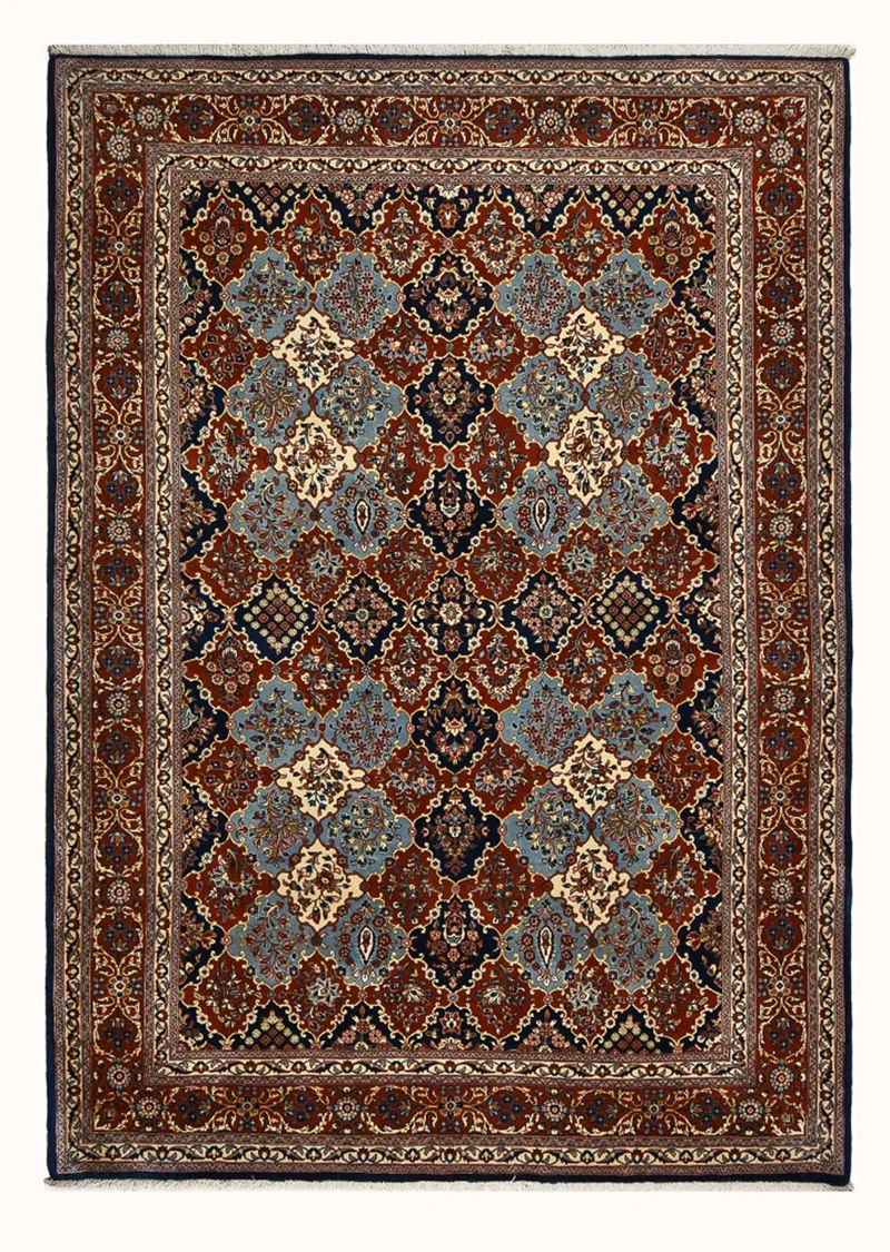 Golpayegan Teppich 217x302cm - Perserteppich - rost