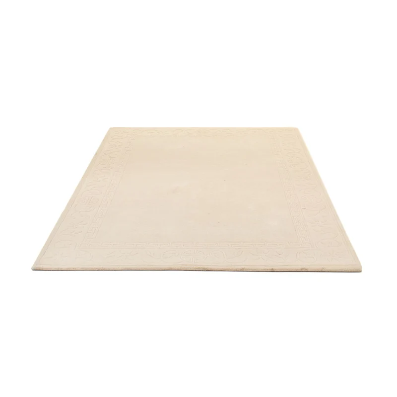 Wollteppich - 144 x 201 cm - beige