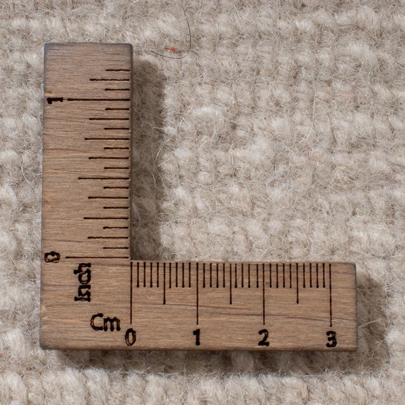Wollteppich - 144 x 201 cm - beige