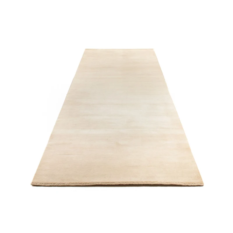 Gabbeh Teppich Indus 80x300cm - Wollteppich - beige