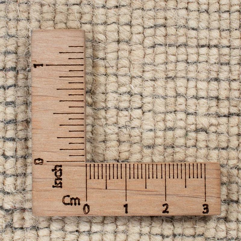 Gabbeh Teppich Indus 80x300cm - Wollteppich - beige
