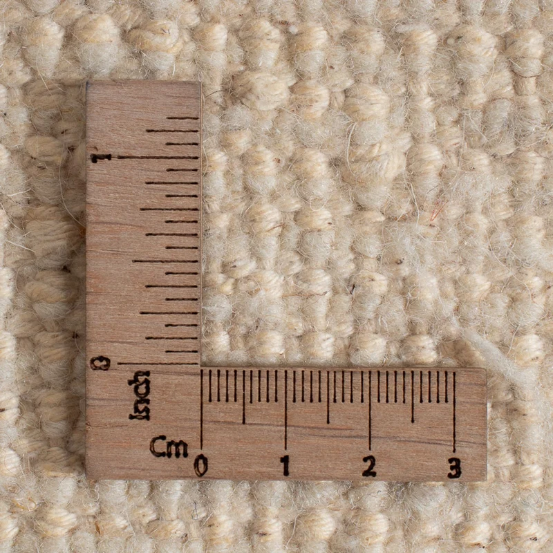 Berber Teppich 75x143cm - Wollteppich - beige
