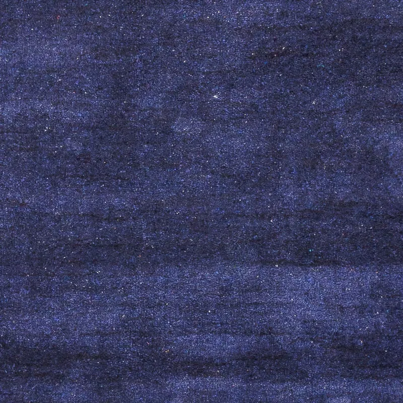 Gabbeh Teppich Indus 90x150cm - Wollteppich - dunkelblau